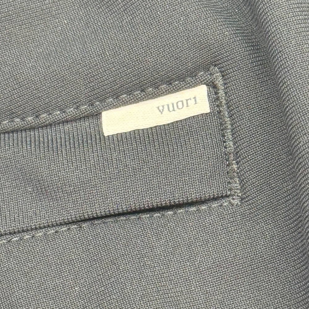 Vuori Meta Pant Mens XL Black Elastic Waist Drawstring Performance Trousers V463 - Picture 11 of 11